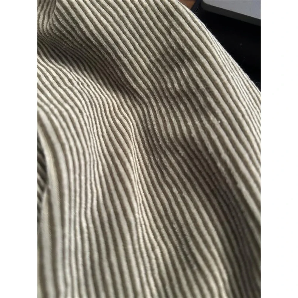 Sure Fit Stretch Stripe Sage Green Recliner Slipcover Chair Cover